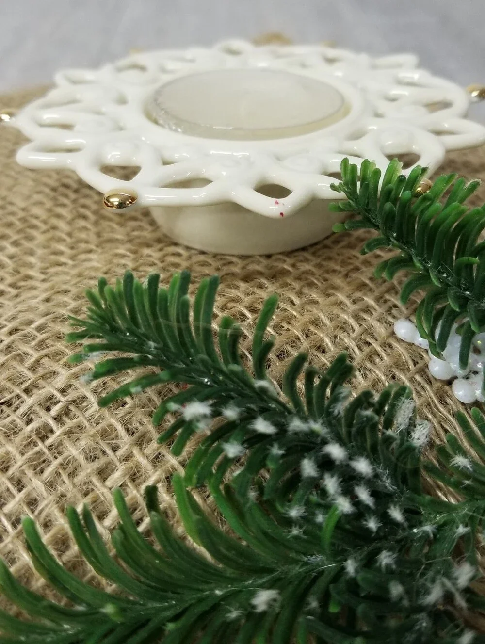 Lenox Snow Lights Shine Votive